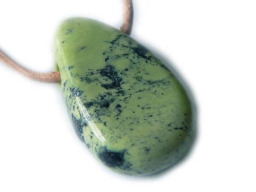 Chrysopras edelstein anhänger - chrysopras,