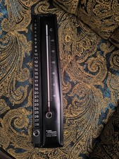 -15 +45 ° Thermometer Dauerkalender True Vintage  Retro Werbegeschenk 70er Jahre