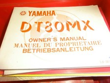 Bedienungsanleitung Yamaha DT 80 MX