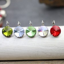 Ohrringe Mit 14 mm Rivoli