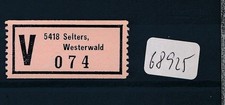 68925) Wert - Zettel 5418