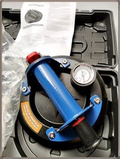 2x 8" Saugheber Glasheber Saughalter mit Manometer Tragkraft 360KG Metallgriff