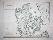 Denmark Danmark Dänemark map