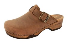 Woody Manu Damen Clog Tabacco
