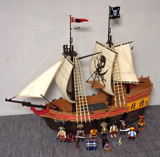 PLAYMOBIL 5135 GROSSES PIRATENSCHIFF KANONEN PIRATEN zu PIRATENINSEL*KASA*