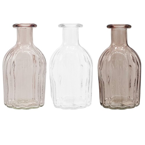 Glas vasen strukturiert - glas,