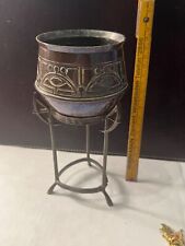 Händlerminiatur antike Blumensäule Säule Blumenständer Jugendstil 19 cm