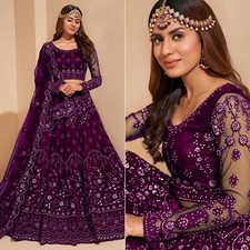 Hochzeit Lila Lehenga Choli