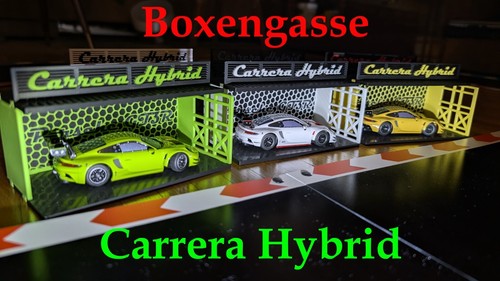 Boxengasse für carrera - für, hybrid