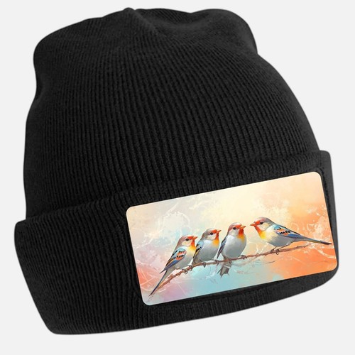 Schwarze beanie mütze - schwarze,