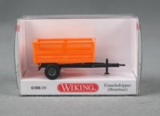 WIKING 038809/0388 09 H0,1:87 Brantner Einachskipper, orange - NEUWARE!
