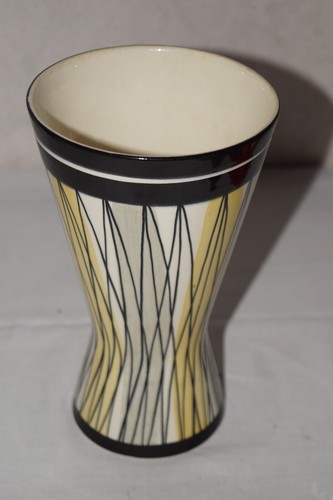 Vintage strehla keramik vase - vintage,