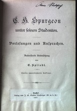 C. H. Spurgeon unter seinen