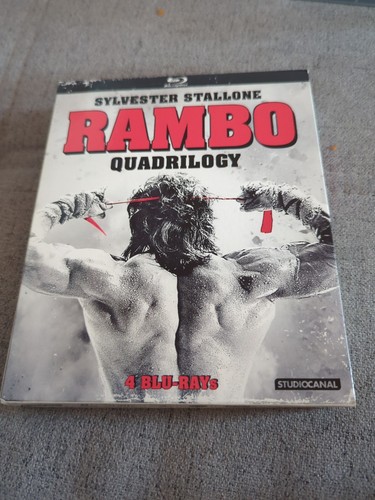 Blu ray rambo quadrilogy - blu-ray,