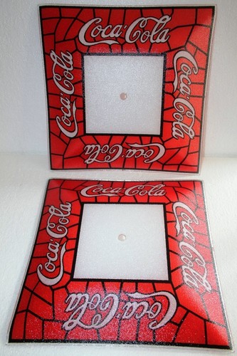 Coca cola lampenschirme glas - coca-cola,