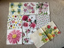 9 verschiedene Servietten Pack