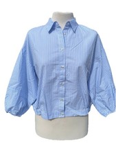 Emily van den Bergh Bluse bleu