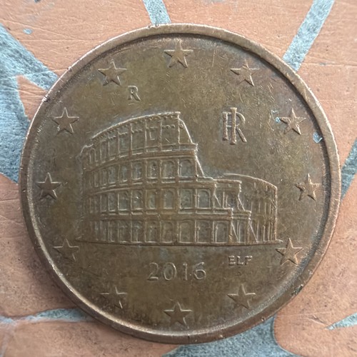 Eurocent münze italia - italia, 2016