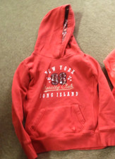 JONAS NIELSEN Kapuzenpullover Hoodie Mädchen? dunkelrot Gr. 152/158 ( M)