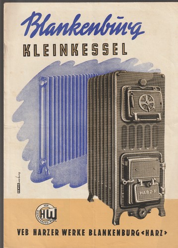 Veb harzer werke - veb, blankenburg