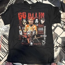 GG Allin rock punk band tour