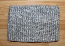 Original Tchibo TCM Damen Strick Schal Grau Loopschal 32 x 22 warm Herbst Winter