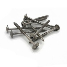 Tellerkopfschrauben Edelstahl V2A Torx Ø 6-8mm | Holzbau Solar Holzbauschrauben 