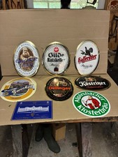 SELTEN !!!! 8x  Bier Werbeschilder teils Unikate , Kein Emaille, Konvolut