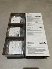 3x GIRA 517503 KNX-Tastsensor System 55 / 2-fach, Pfeile / reinweiß glänzend NEU