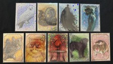 LOT OF 9 Panini Harry Potter