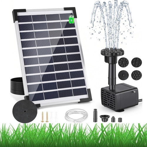 Led solar pumpe brunnen - led,