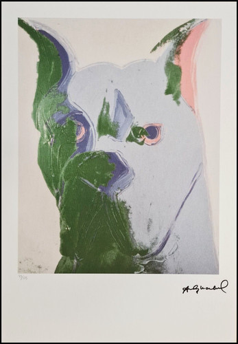 Andy warhol dog - dog, *