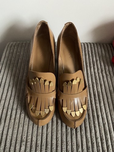 Chloe loafers leder braun - loafers,