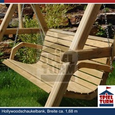 Hollywoodschaukel Bank Natur