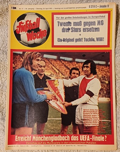Fußball woche 1973 - fußball,