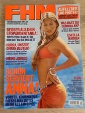 fhm magazin - September 2001 - Anna Kournikova - Poster vorhanden