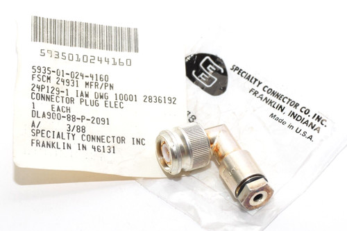 Mil spec tnc winkel - mil, winkel-stecker