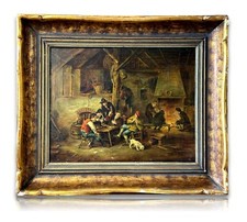 Öl auf auf Kupferplatte -