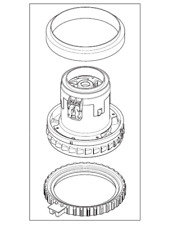 Nilfisk Saugturbine Saugmotor Motor Turbine 1400 W 230 V  Multi II 30 50 T Inox