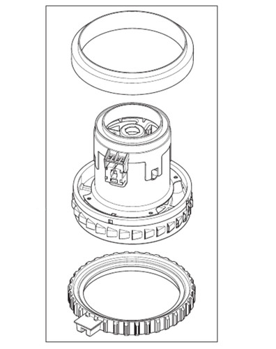 Nilfisk saugturbine saugmotor - nilfisk,