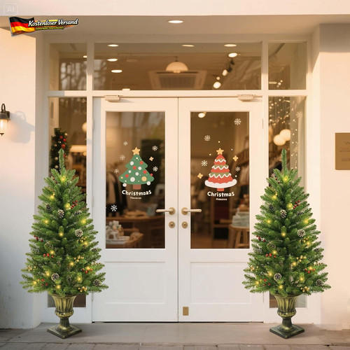 Weihnachtsdeko set teilig - weihnachtsdeko-set, 4-teilig