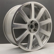 AUDI A8 D3 20 ZOLL ALUFELGE FELGE GESCHMIEDET SILBER 9J ET46 OEM 4E0601025AF ORIGINAL X1