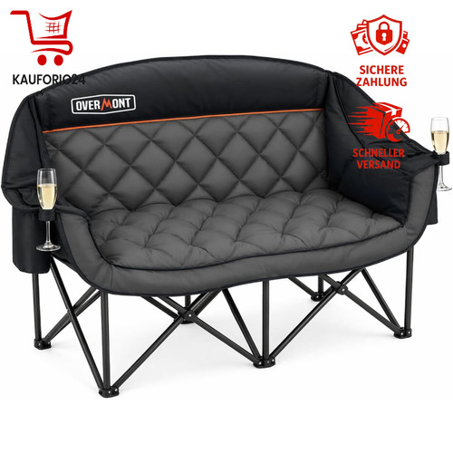 Campingstuhl faltbar xxl - campingstuhl, 2