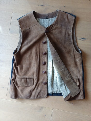 Lederweste herren größe 54 - lederweste,