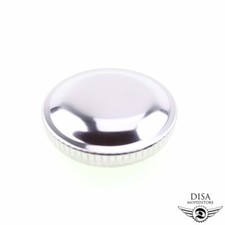Tankdeckel Benzintankdeckel 40 mm chrom für Mofa Mokick Moped