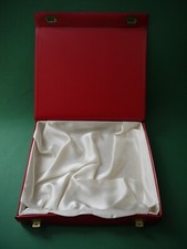 Etui Kunst Leder rot Schmuck