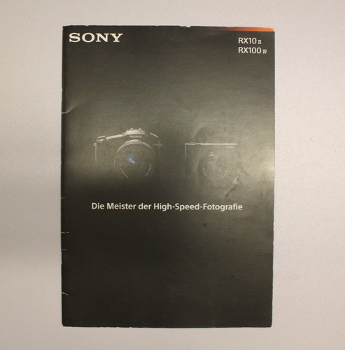 Sony rx10 rx100 iv - α, ii