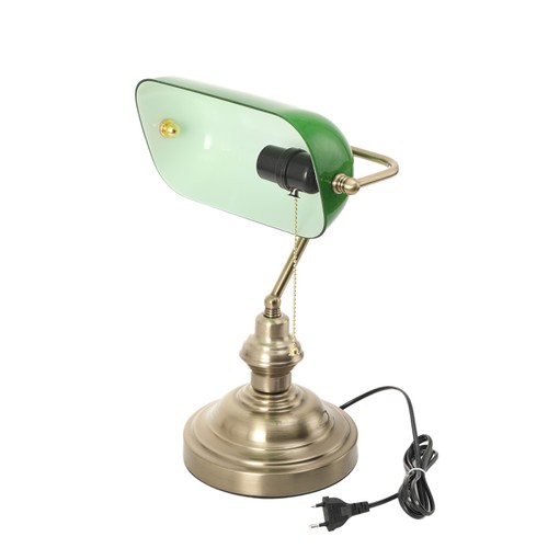 Tischlampe vintage grün - vintage, glas