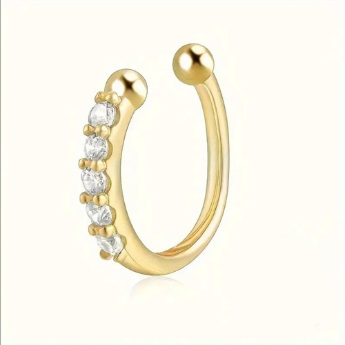 Nasenring zirkonia ohrring ohr - nasenring,