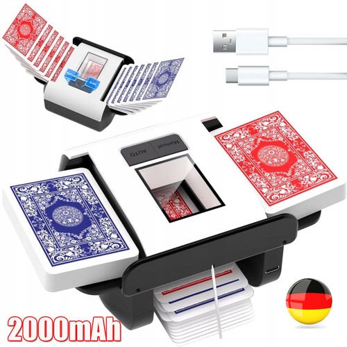 Kartenmischmaschine elektrisch